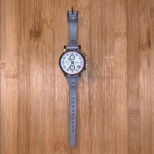 Grey Fossil watch